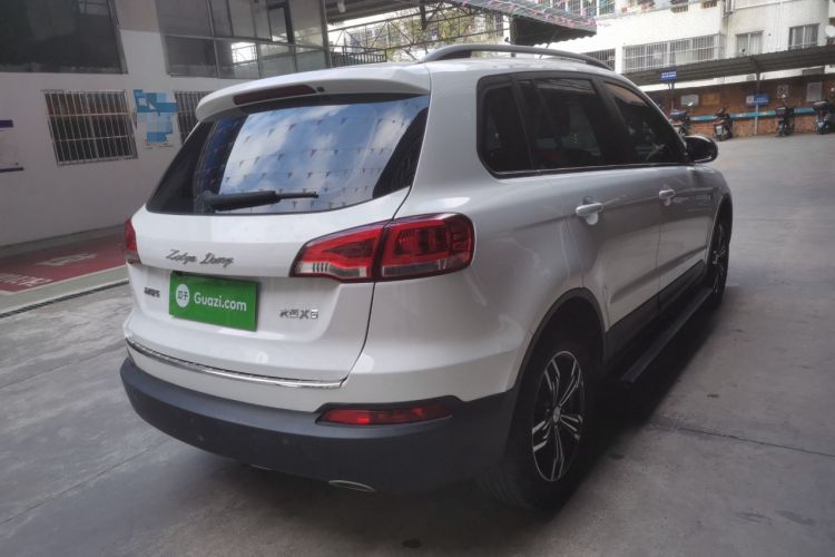 Used Zotye Domy X5 2017 Upgraded Model 1.5T Manual Luxury Version Rear Right 45 Deg