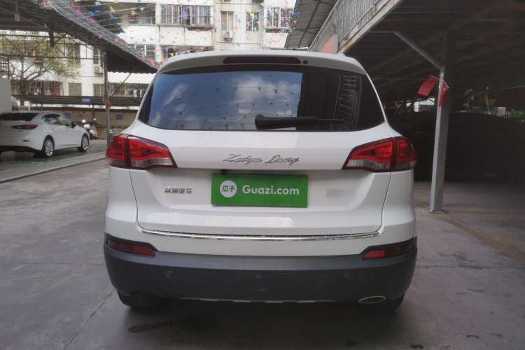 Used Zotye Domy X5 2017 Upgraded Model 1.5T Manual Luxury Version Rear