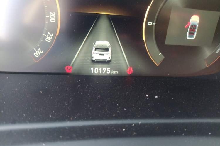 Used Lynk & Co 06 EM-P 2022 PHEV Shero Pink Special Edition Odometer Close Up