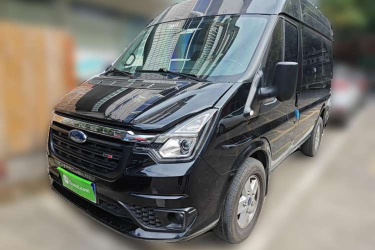 Used Ford Transit Custom 2021 2.2T Manual Logistics Vehicle Pro Short Wheelbase 6-Seater Mid-Roof China VI Standard
