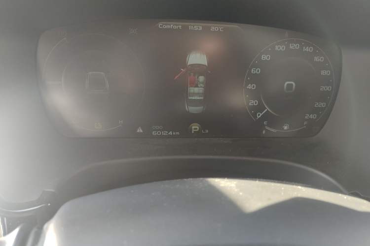 Used Geely Auto Emgrand GT New Energy 2018 1.5T PHEV Yaoxiang Edition Odometer Close Up