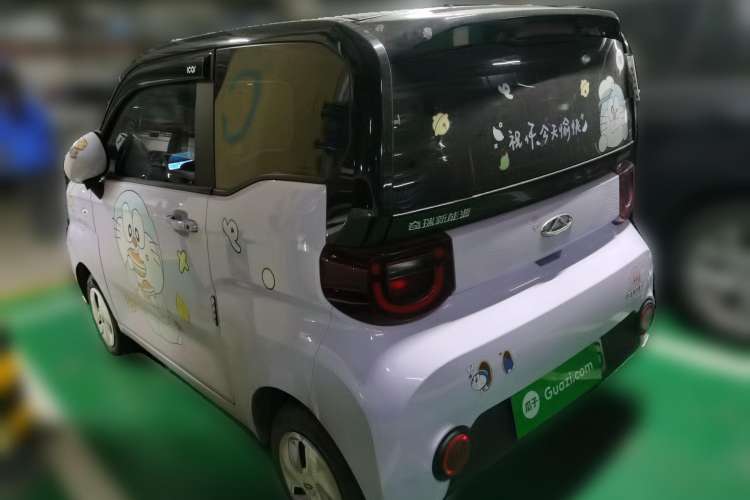Used Chery New Energy QQ Ice Cream 2022 170km Sundae Phosphate Lithium-Ion Rear Left 45 Deg