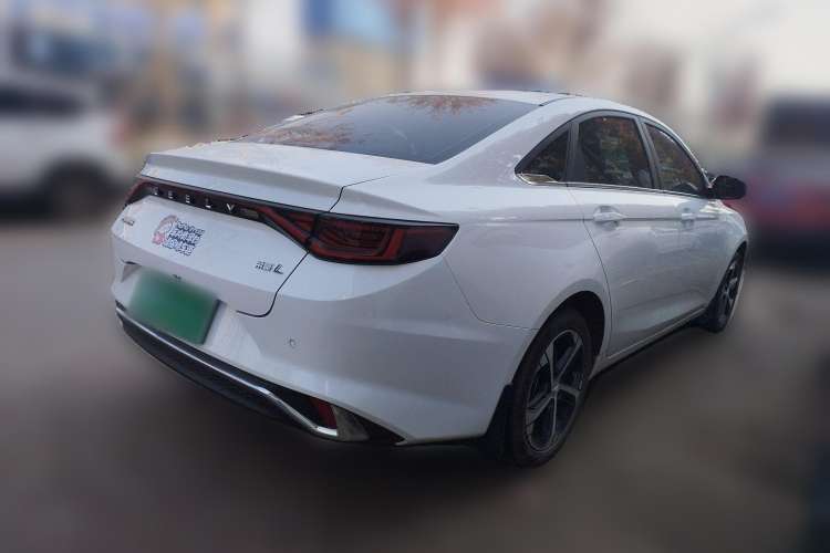 Used Geely Auto Emgrand L 2022 1.4T CVT Flagship Edition Rear Right 45 Deg