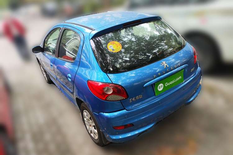 Used Peugeot 207 2010 Hatchback 1.4L Manual Yule Edition Rear Left 45 Deg