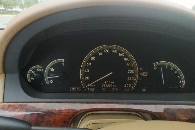 Used Mercedes-Benz S-Class 2008 S 350 L 4MATIC Instrument Cluster