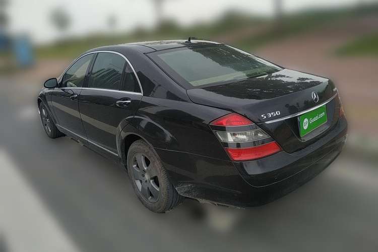 Used Mercedes-Benz S-Class 2008 S 350 L 4MATIC Rear Left 45 Deg