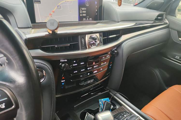 Used Lexus LX 2016 570 Prestige Luxury Edition Audio And AC Panel
