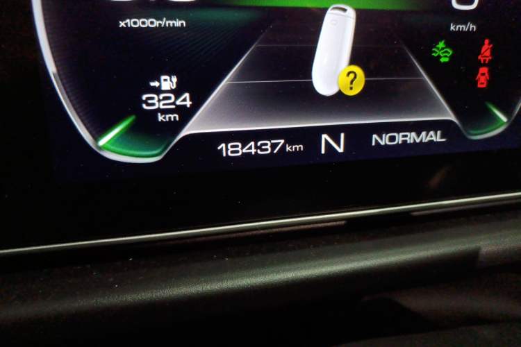 Used ORA Good Cat GT 2022 Mulan Edition 480km Long-Range续航 Odometer Close Up