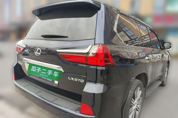 Used Lexus LX 2016 570 Prestige Luxury Edition Rear Right 45 Deg