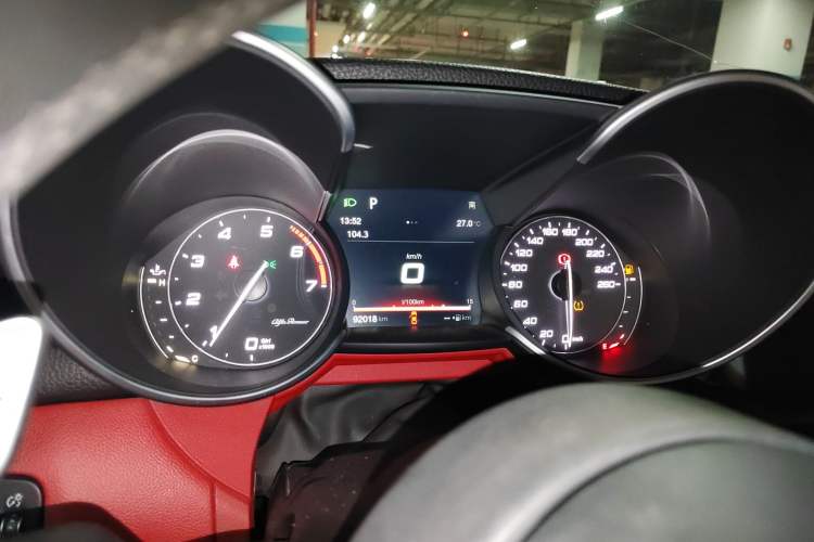 Used Alfa Romeo Giulia 2017 2.0T 280HP Milano Limited Edition Instrument Cluster