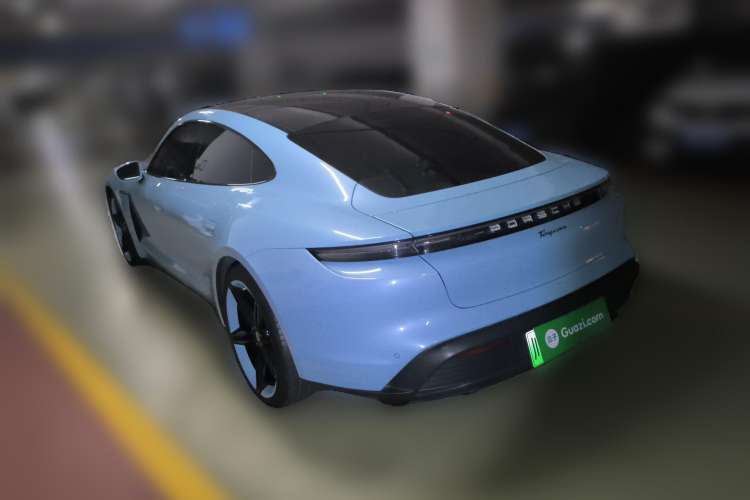 Used Porsche Taycan 2020 Taycan Rear Left 45 Deg