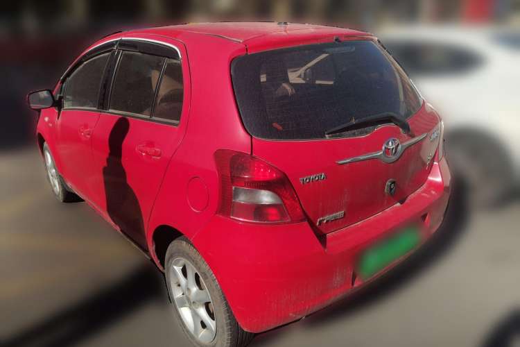 Used Toyota Yaris 2009 1.6E Manual Comfort Edition Rear Left 45 Deg