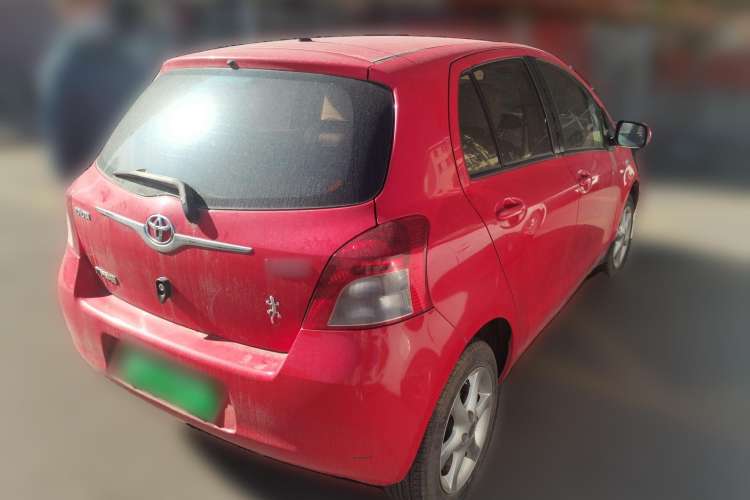 Used Toyota Yaris 2009 1.6E Manual Comfort Edition Rear Right 45 Deg