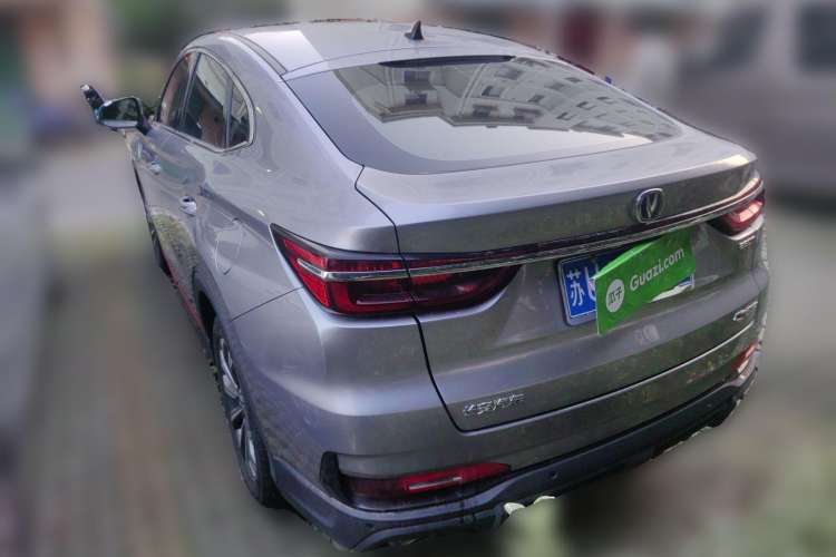 Used CHANGAN CS85 COUPE 2021 1.5T DCT Luxury Edition Rear Left 45 Deg