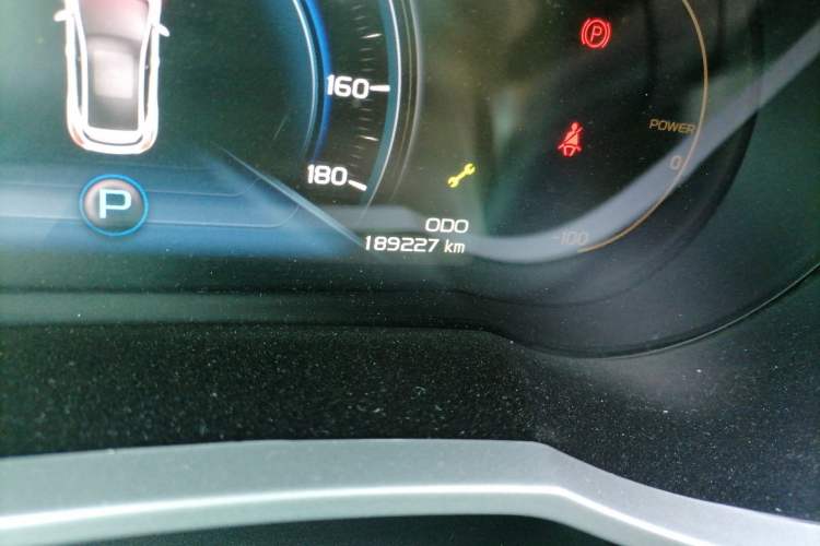 Used Geely Auto Emgrand GSe 2020 500 LingShang Model Odometer Close Up