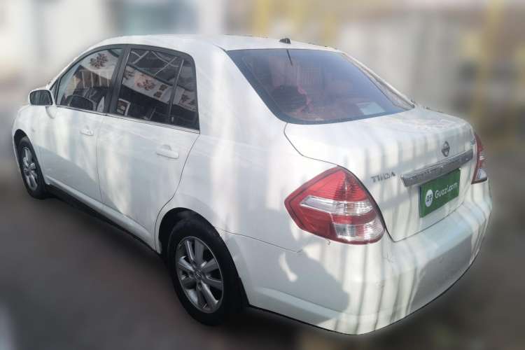 Used Nissan Tiida Sedan 2008 1.6L Automatic Smart Version Rear Left 45 Deg