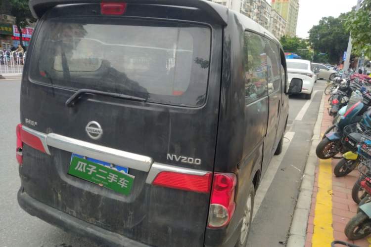 Used Nissan NV200 2010 1.6L Luxury Model Rear Right 45 Deg