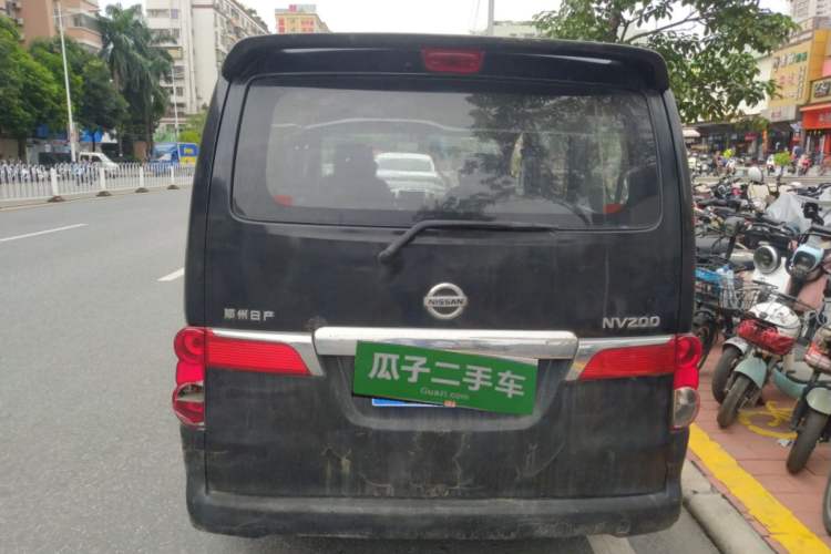 Used Nissan NV200 2010 1.6L Luxury Model Rear