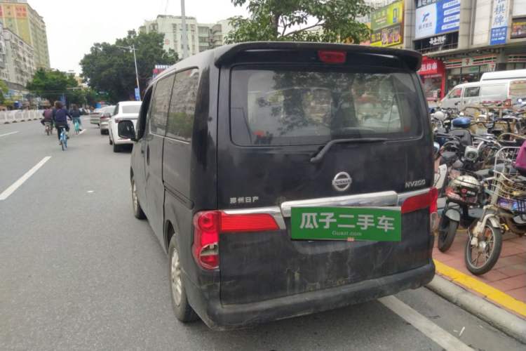 Used Nissan NV200 2010 1.6L Luxury Model Rear Left 45 Deg