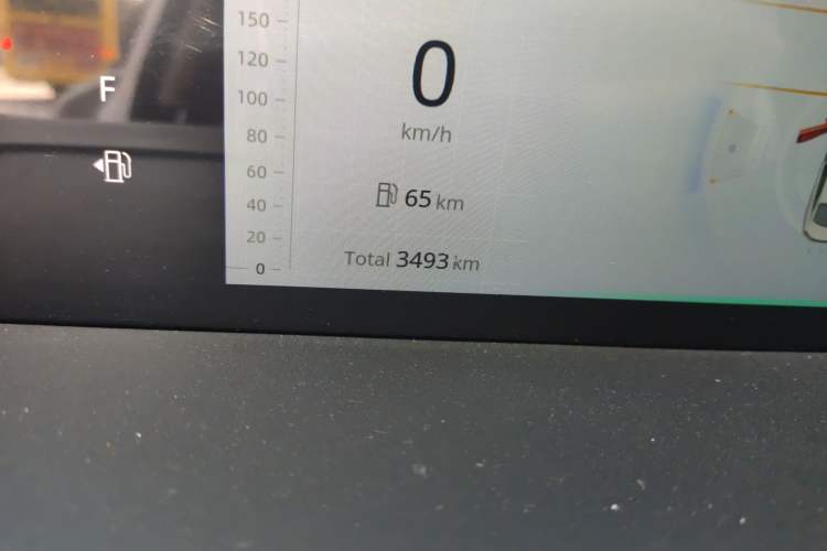 Used CHANGAN Eado DD 2023 Blue Whale NE 1.5T GDI DCT Flagship Model Odometer Close Up