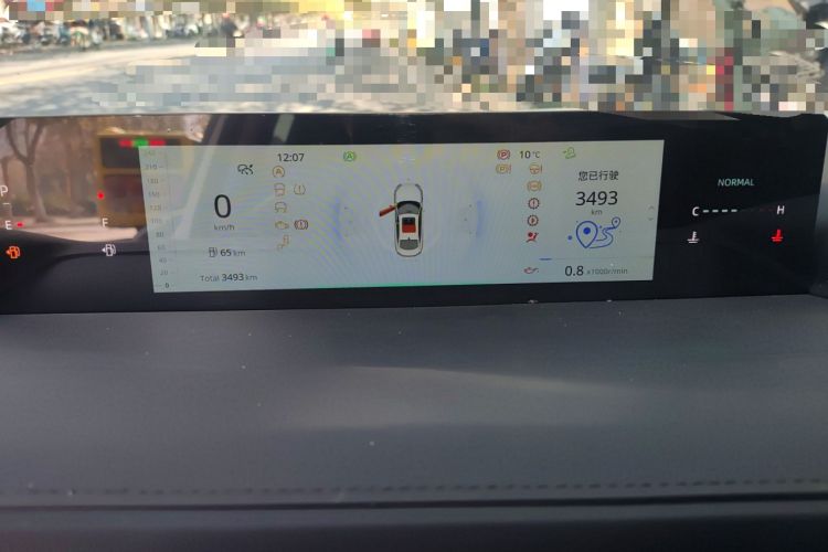 Used CHANGAN Eado DD 2023 Blue Whale NE 1.5T GDI DCT Flagship Model Instrument Cluster