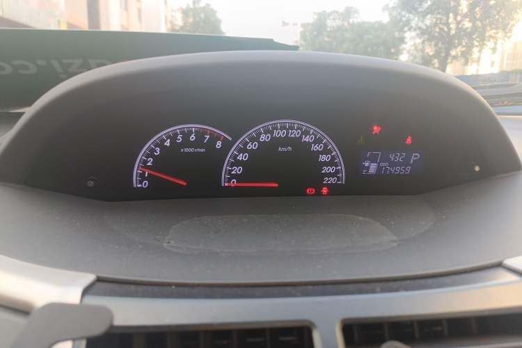 Used Toyota Yaris 2011 1.6E Automatic Charm Edition Instrument Cluster