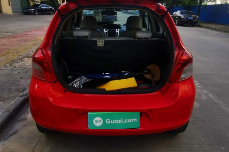 Used Toyota Yaris 2011 1.6E Automatic Charm Edition Trunk