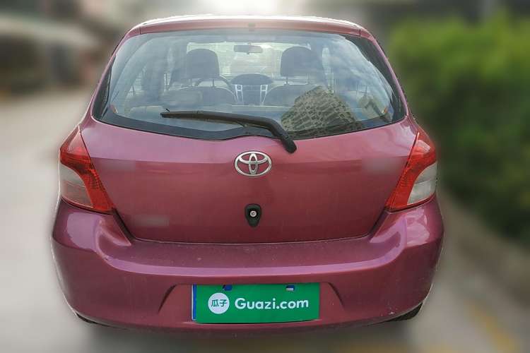 Used Toyota Yaris 2011 1.6E Automatic Charm Edition Rear