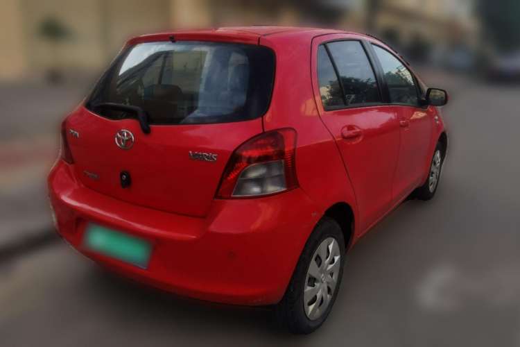 Used Toyota Yaris 2011 1.6E Automatic Charm Edition Rear Right 45 Deg