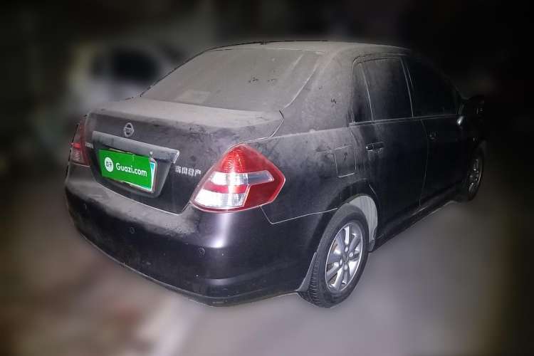 Used Nissan Tiida Sedan 2008 1.6L Manual Smart Version Rear Right 45 Deg