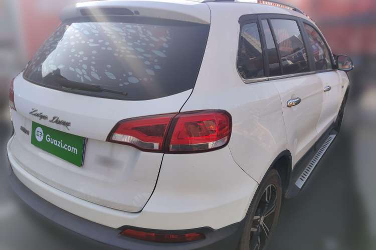 Used Zotye Domy X5 2017 Upgraded Model 1.5T CVT ZhiXian Edition Rear Right 45 Deg