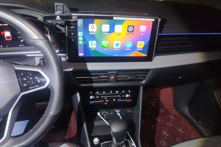 Used Volkswagen Tiguan L New Energy 2022 430 PHEV Plug-in Hybrid Flagship Edition Audio And AC Panel