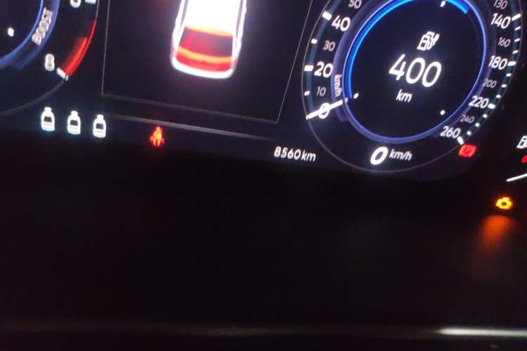 Used Volkswagen Tiguan L New Energy 2022 430 PHEV Plug-in Hybrid Flagship Edition Odometer Close Up