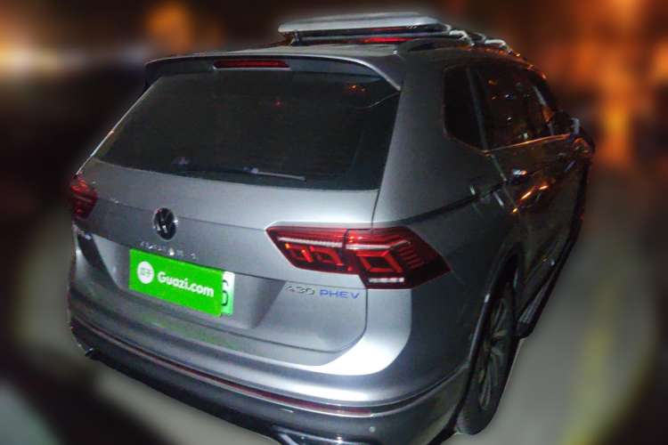 Used Volkswagen Tiguan L New Energy 2022 430 PHEV Plug-in Hybrid Flagship Edition Rear Right 45 Deg