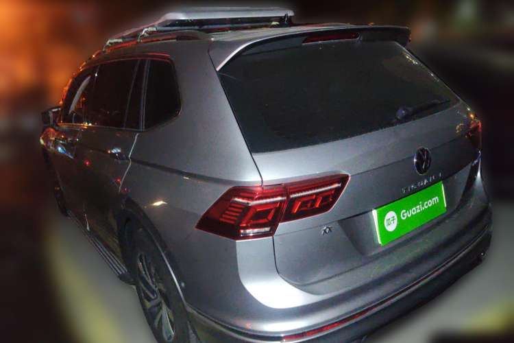 Used Volkswagen Tiguan L New Energy 2022 430 PHEV Plug-in Hybrid Flagship Edition Rear Left 45 Deg