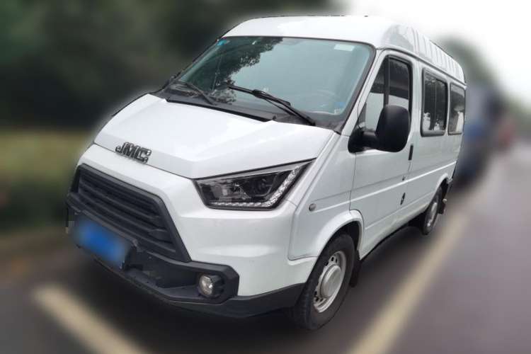 Used JMC Transit 2019 2.8T Commercial Version Short Wheelbase Mid-Roof 6-Seater China VI JX493