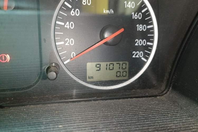 Used Volkswagen Santana Vista 2008 1.8L Manual Sishang Model Odometer Close Up