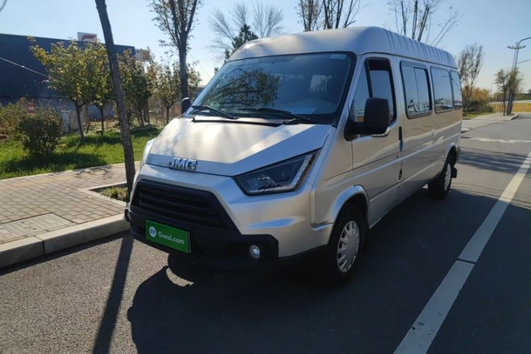 Used JMC Transit 2020 2.8T Business-Grade Long-Wheelbase Mid-Roof 9-Seater China V Emission Standard JX493