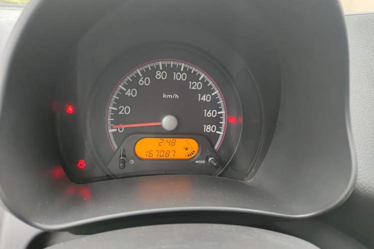Used Suzuki Alto 2009 1.0L Manual Comfort Edition Odometer Close Up