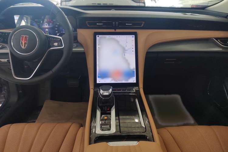 Used Hongqi H5 2023 1.5T HEV Smart Connect Flagship Edition Audio And AC Panel