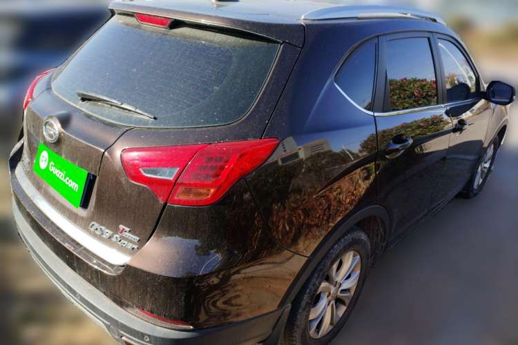 Used GAC Trumpchi GS5 Super 2015 1.8T Automatic Two-Wheel Drive Elite Edition Rear Right 45 Deg