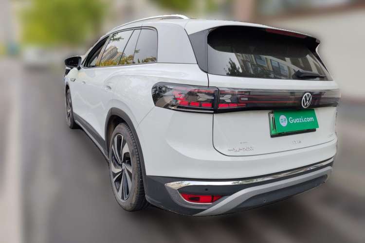 Used Volkswagen ID.6 CROZZ 2021 Revised Version Long-Range PURE+ Edition Rear Left 45 Deg