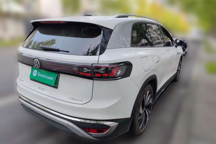 Used Volkswagen ID.6 CROZZ 2021 Revised Version Long-Range PURE+ Edition Rear Right 45 Deg