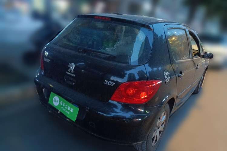 Used Peugeot 307 2011 1.6L Manual CROSS Rear Right 45 Deg