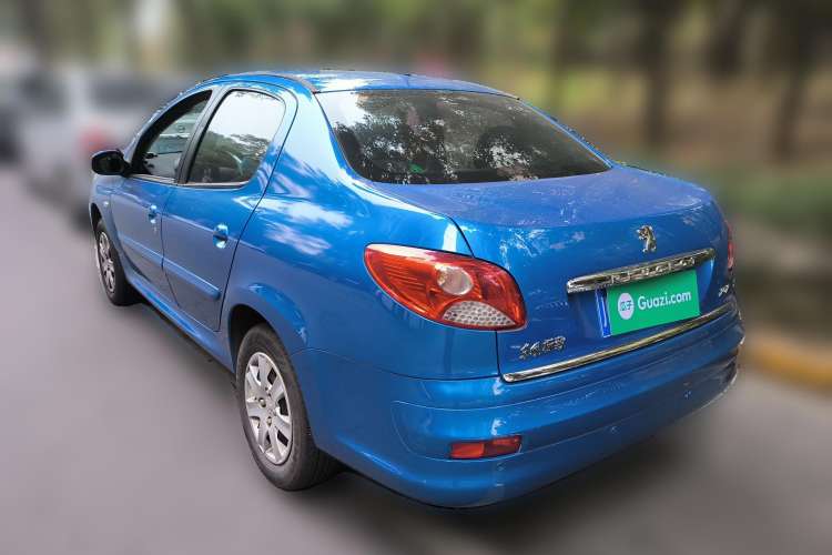 Used Peugeot 207 2010 Sedan 1.6L Automatic Yule Edition Rear Left 45 Deg