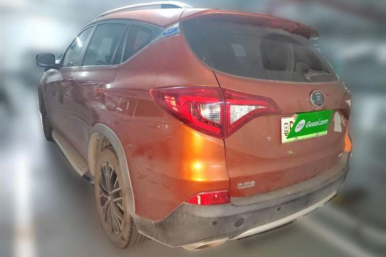 Used BYD Song New Energy 2017 Song DM 1.5TID All-Wheel Drive Luxury Model Rear Left 45 Deg