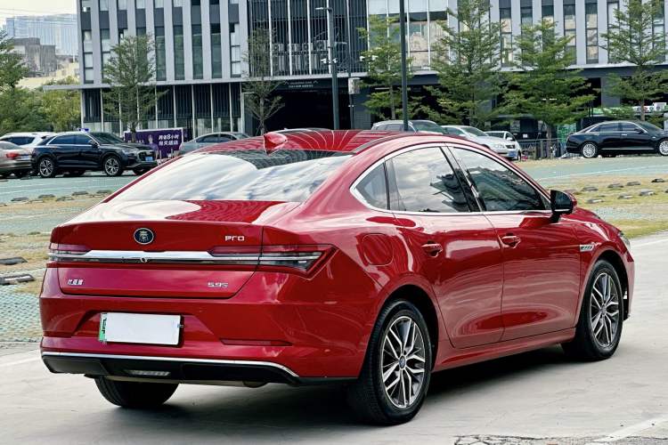 Used BYD Qin Pro New Energy 2018 DM 1.5TI Automatic Smart Connect Elite Model Rear Right 45 Deg