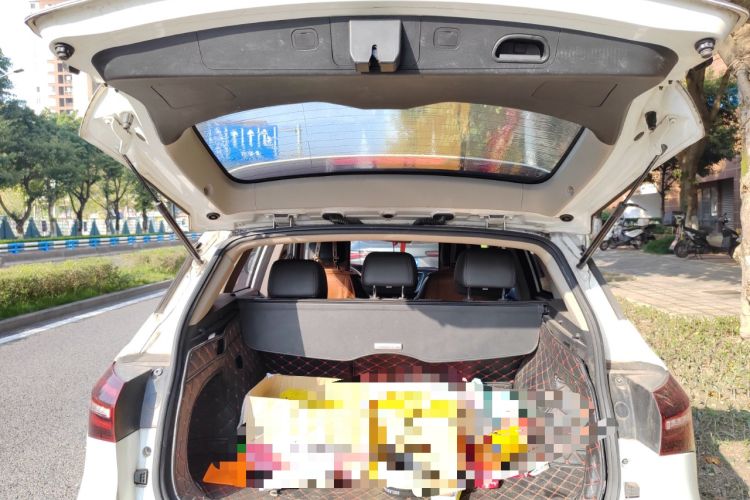 Used Zotye T600 Coupe 2017 1.5T Automatic Luxury Model Trunk