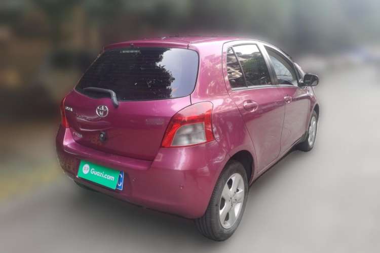 Used Toyota Yaris 2008 1.6G Automatic Deluxe Edition Rear Right 45 Deg
