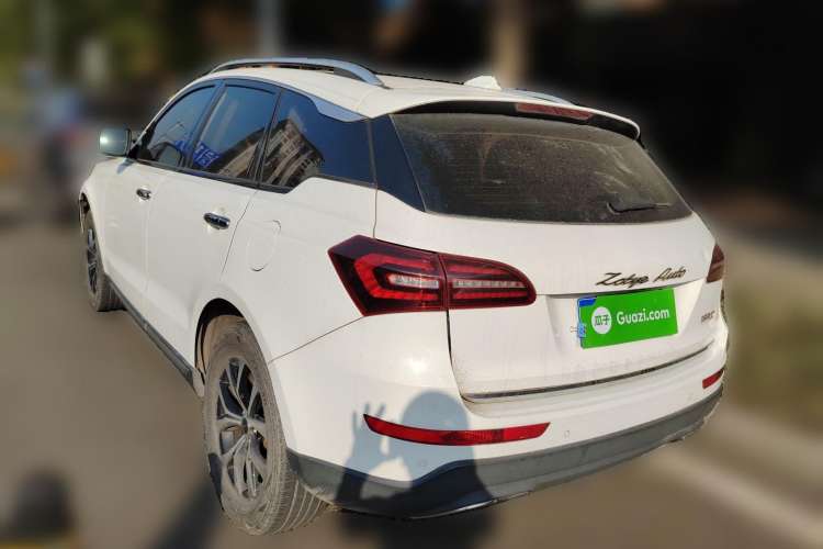 Used Zotye T600 Coupe 2017 1.5T Automatic Luxury Model Rear Left 45 Deg